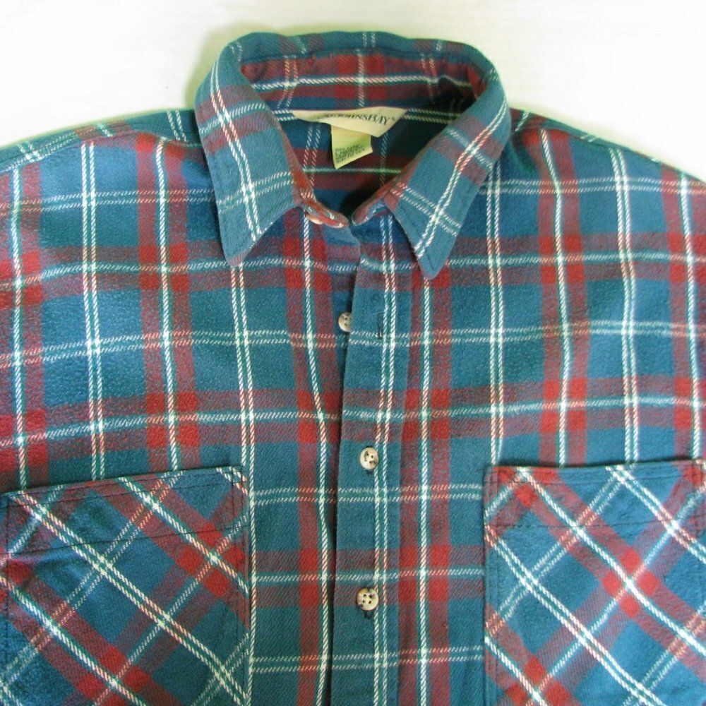Vintage St. John's Bay Flannel Shirt